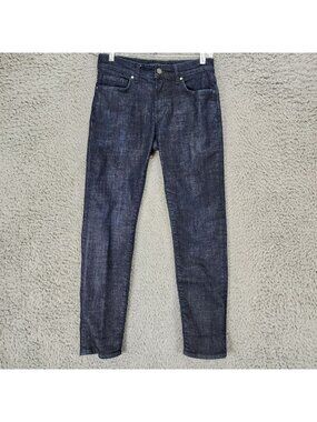 DSTLD Jeans Mens 30x30 Blue Stretch Denim Skinny Slim